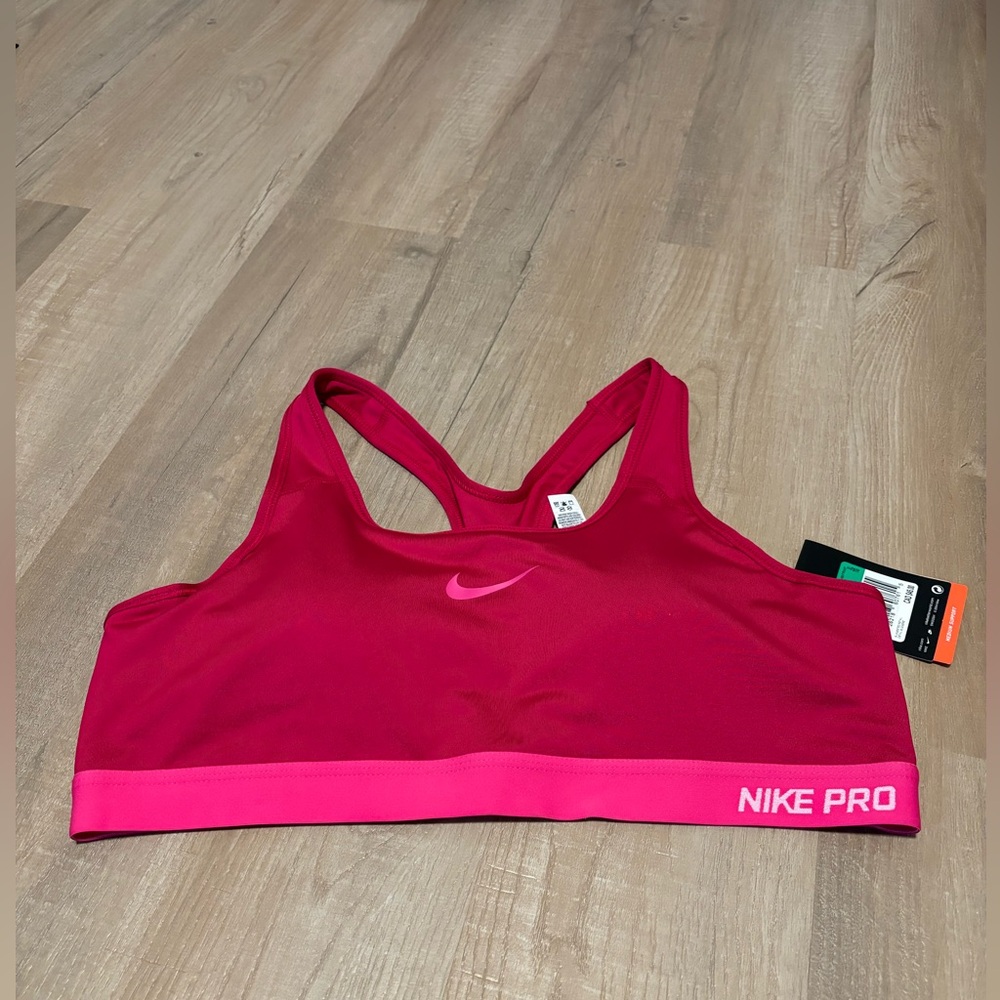 Nike Pro Women's Pink Sports Bra